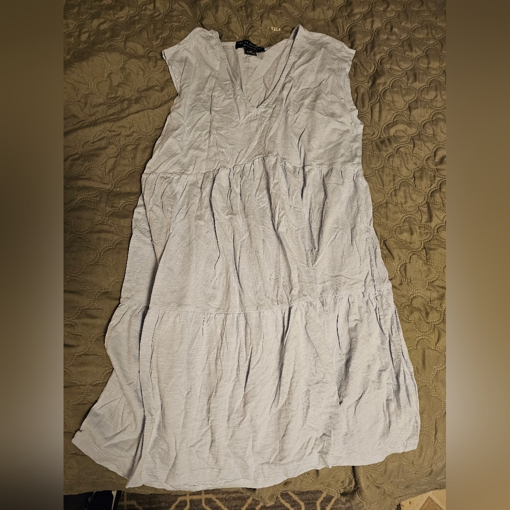 Light Blue Sleeveless Dress